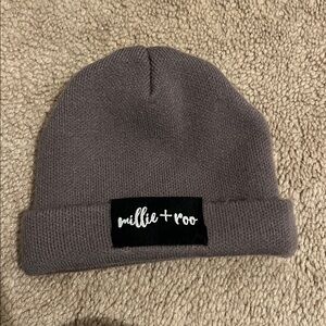 Gray Kids Beanie